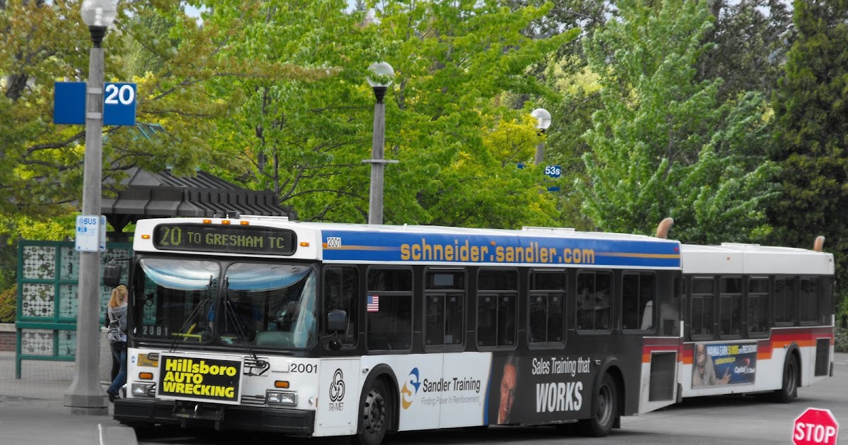 RANTINGS OF A FORMER TRIMET BUS DRIVER: TriMet D40LF 2001 at Beaverton