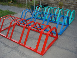 Bicicleteros de colores