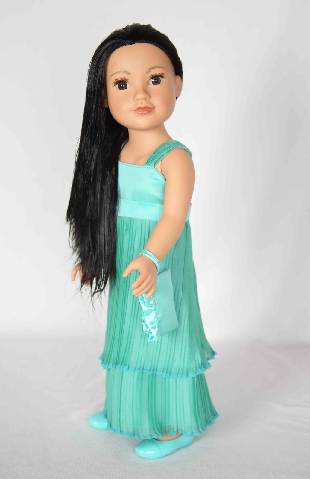 My Journey Girls Dolls Adventures Journey Girl's Teal Layered