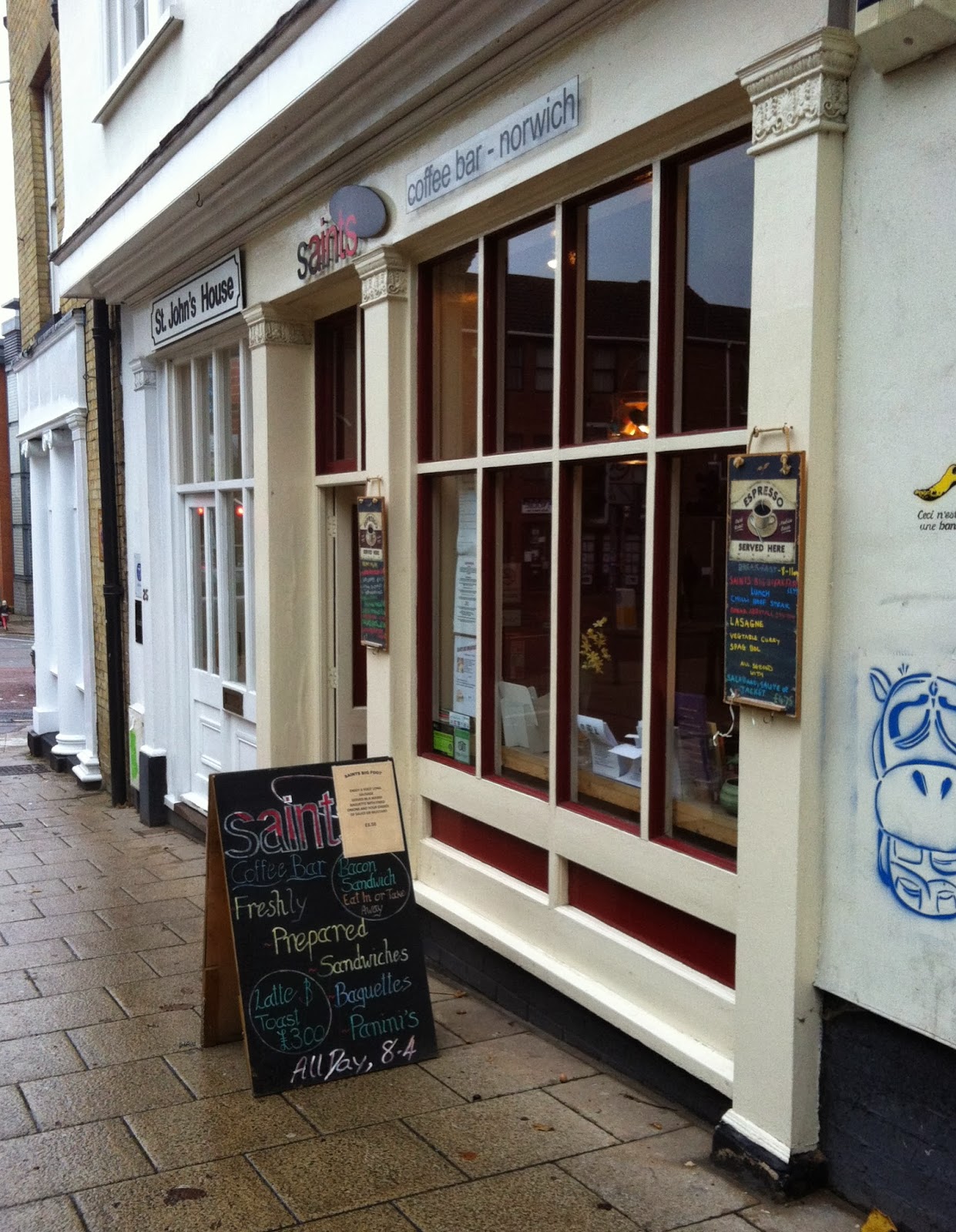 The Fry up Inspector Saint's Coffee Bar Norwich