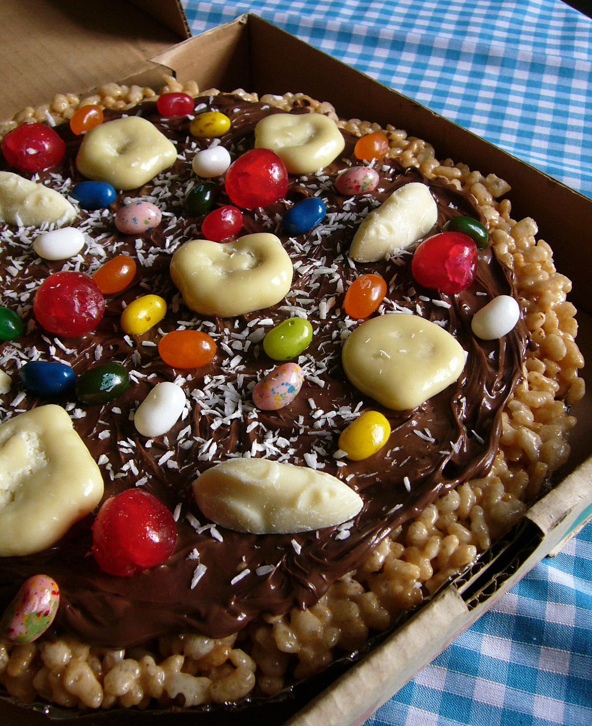 the night owl chocolate marshmallow rice crispie pizza the night owl chocolate marshmallow rice crispie pizza