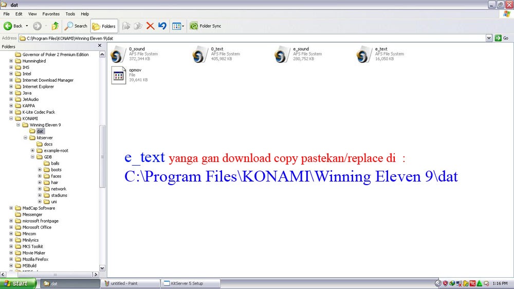 Plaju Gakure Cara Mengubah Winning Eleven 9 We9 Menjadi Revolution Pes 2012 Patch We9 2011 2012