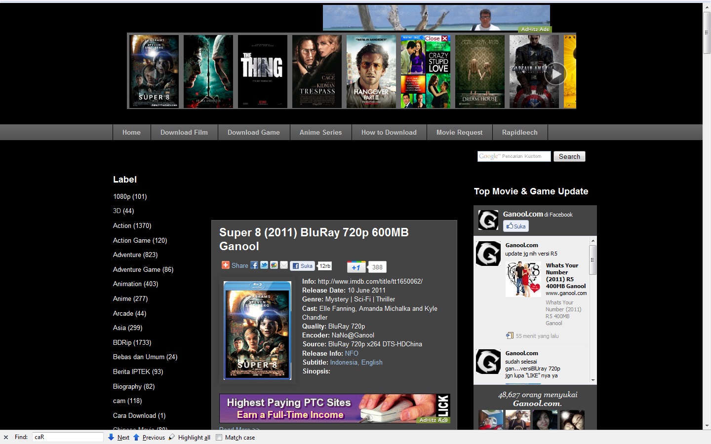 Download Film Gratis Ganool | ganool situs penyedia download film dan game gratis Download Film Gratis Ganool | ganool situs penyedia download film dan game gratis
