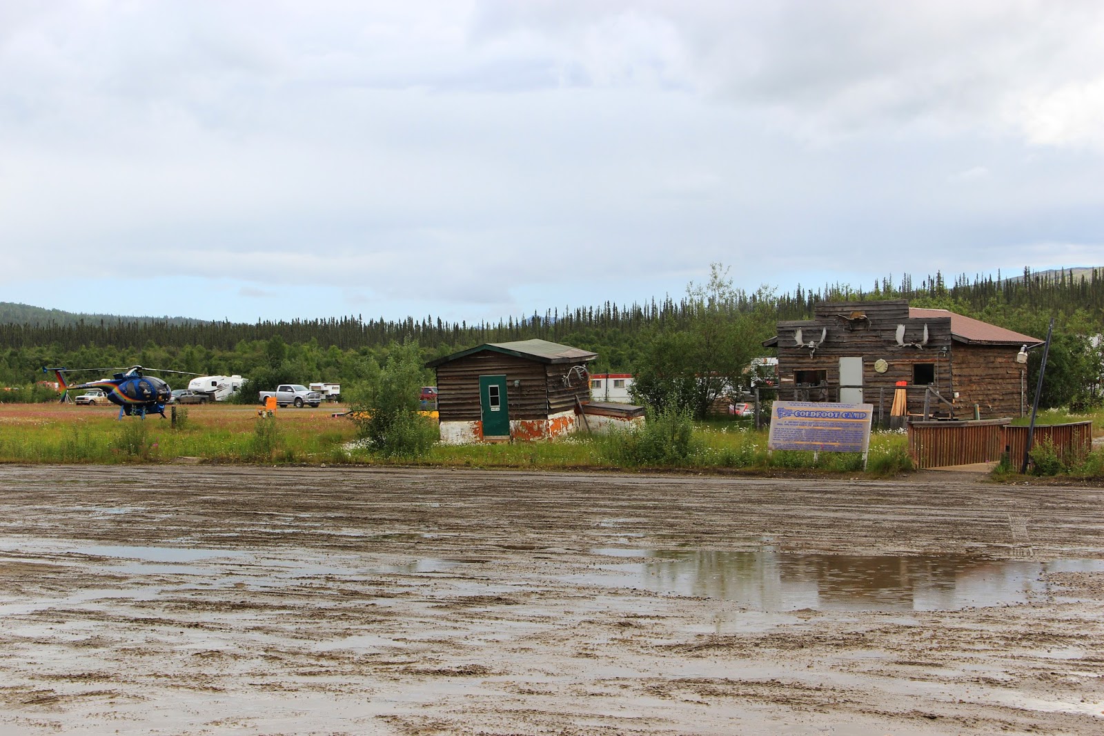 Riding the USA Day 18 Coldfoot, Alaska