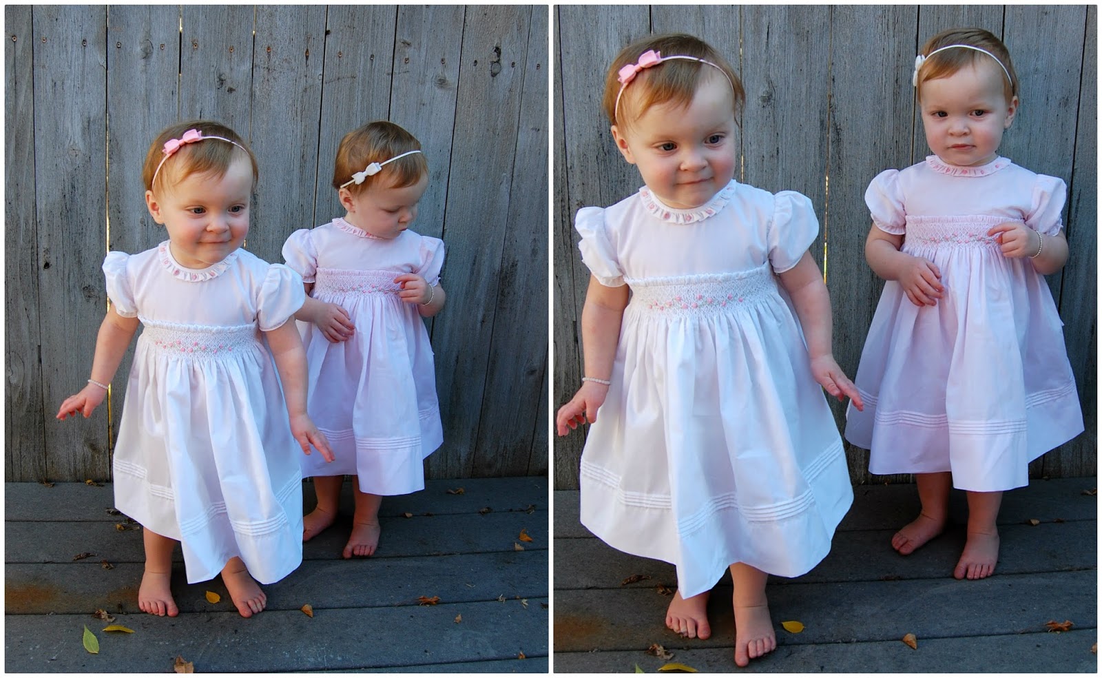 Feltman Brothers Hand Embroidered White Dress