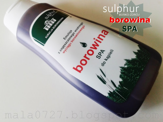 sulphur borowina