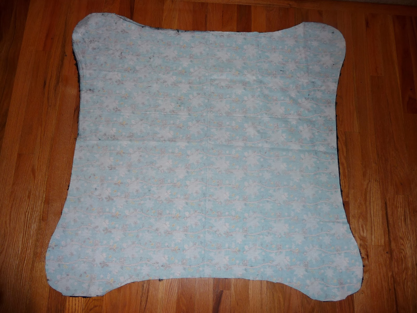 10 Step Car Blanket DIY Tutorial Lou Lou Girls