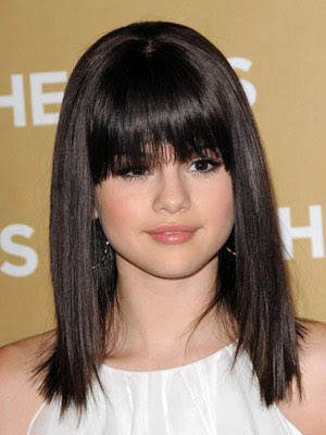 Selena Gomez Hairstyle 2012