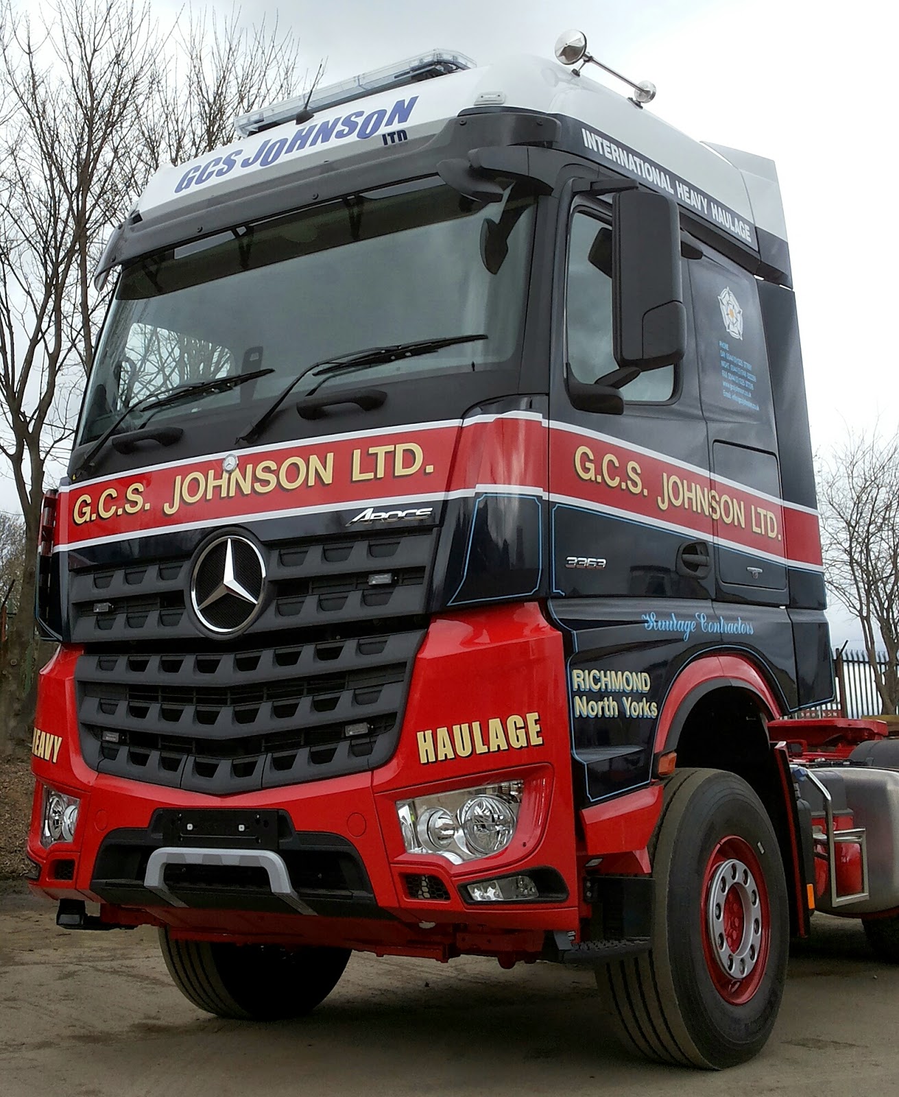 mercedes benz arocs 3363
