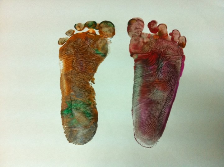 JezebelleArt Handprint And Footprint Art