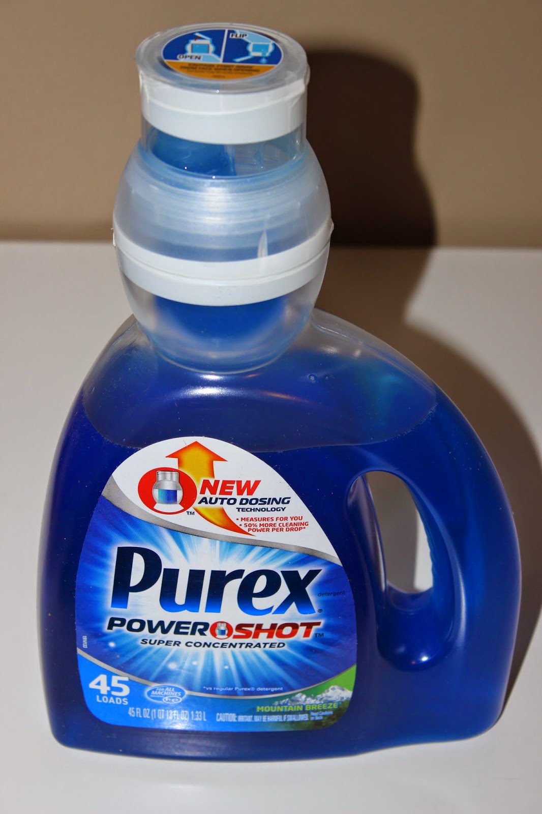 Trying To Go Green NEW Purex Power Shot Detergent & Giveaway US Only