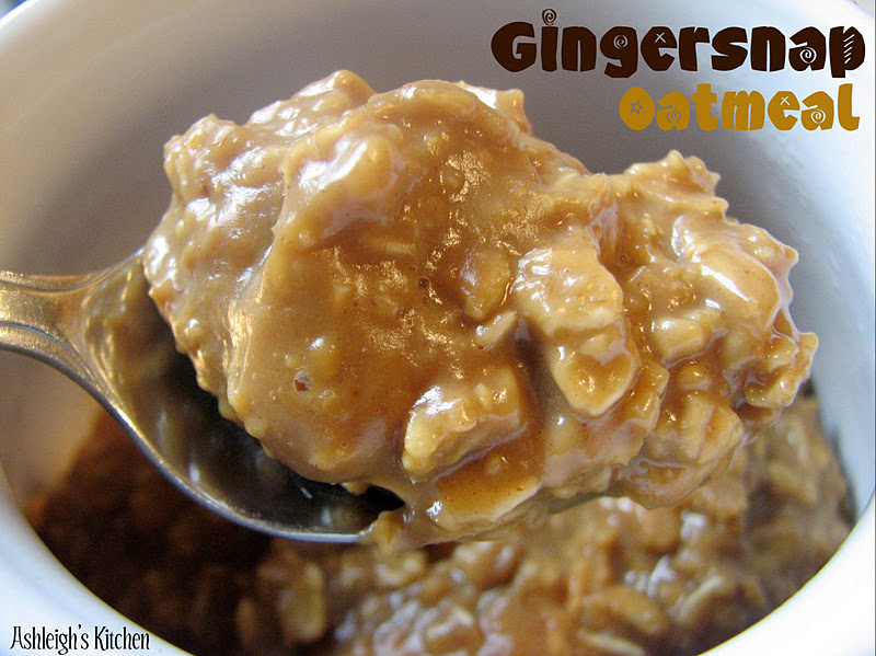 Ashleigh's Kitchen Gingersnap Oatmeal