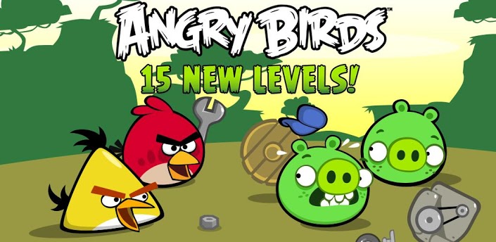 Angry Birds spielen