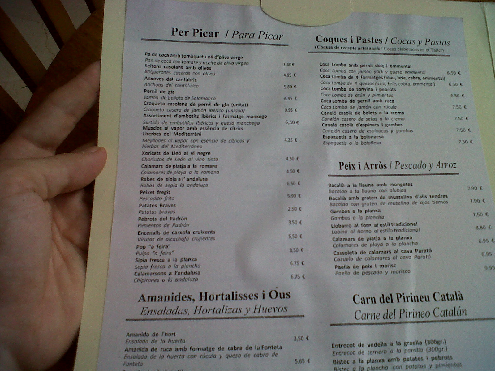 GULA GASTRONÓMICA TALLER DE TAPAS (BARCELONA)