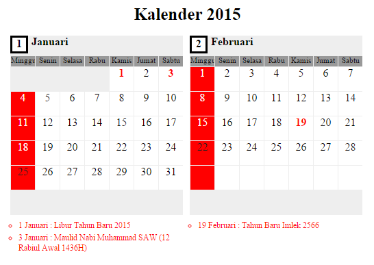 Cek jadwal umroh Januari 2015 di kalender Januari 2015 - Februari 2015 Cek jadwal umroh Januari 2015 di kalender Januari 2015 - Februari 2015