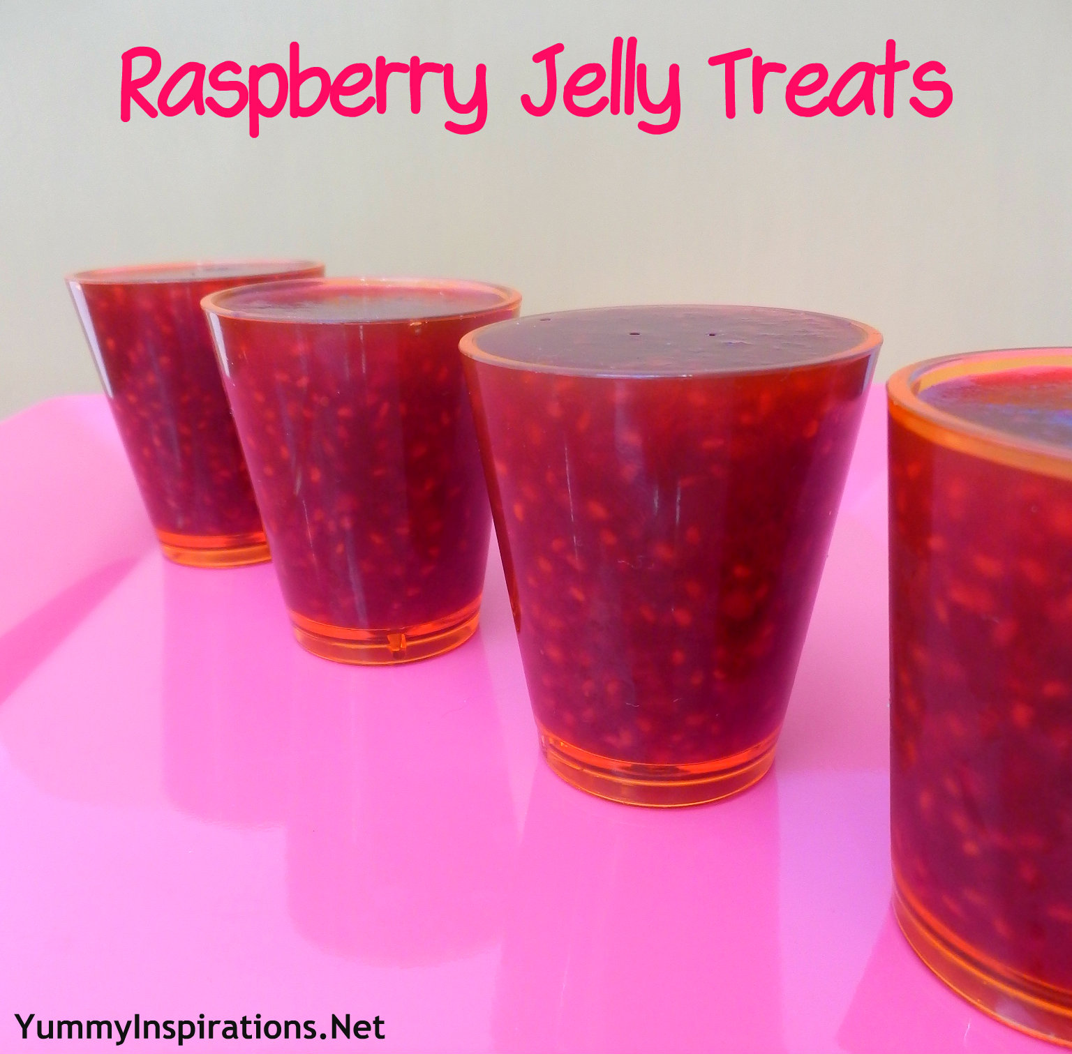 Raspberry Jelly Treats Easy, Kid Friendly Sweet Treat