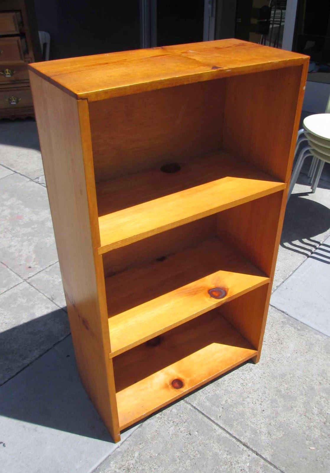 UHURU FURNITURE & COLLECTIBLES SOLD Small Pine Bookcase 40
