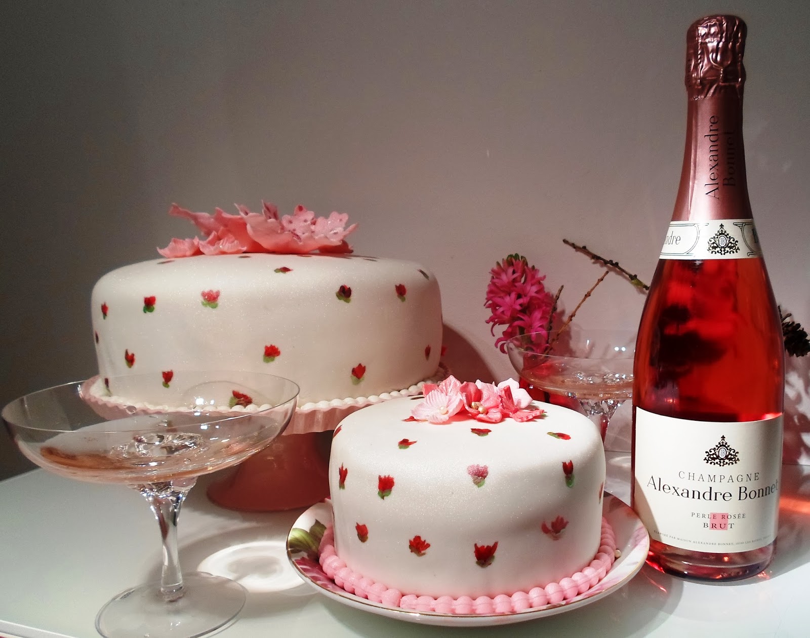 Kakbiten: Alla hjärtans dag & Alexandre Bonnet champagne