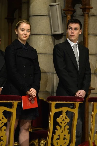 Prince Albert II of Monaco and Princess Charlene of Monaco, Beatrice Borromeo, Pierre Casiraghi,Charlotte Casiraghi and Alexandra of Hanover