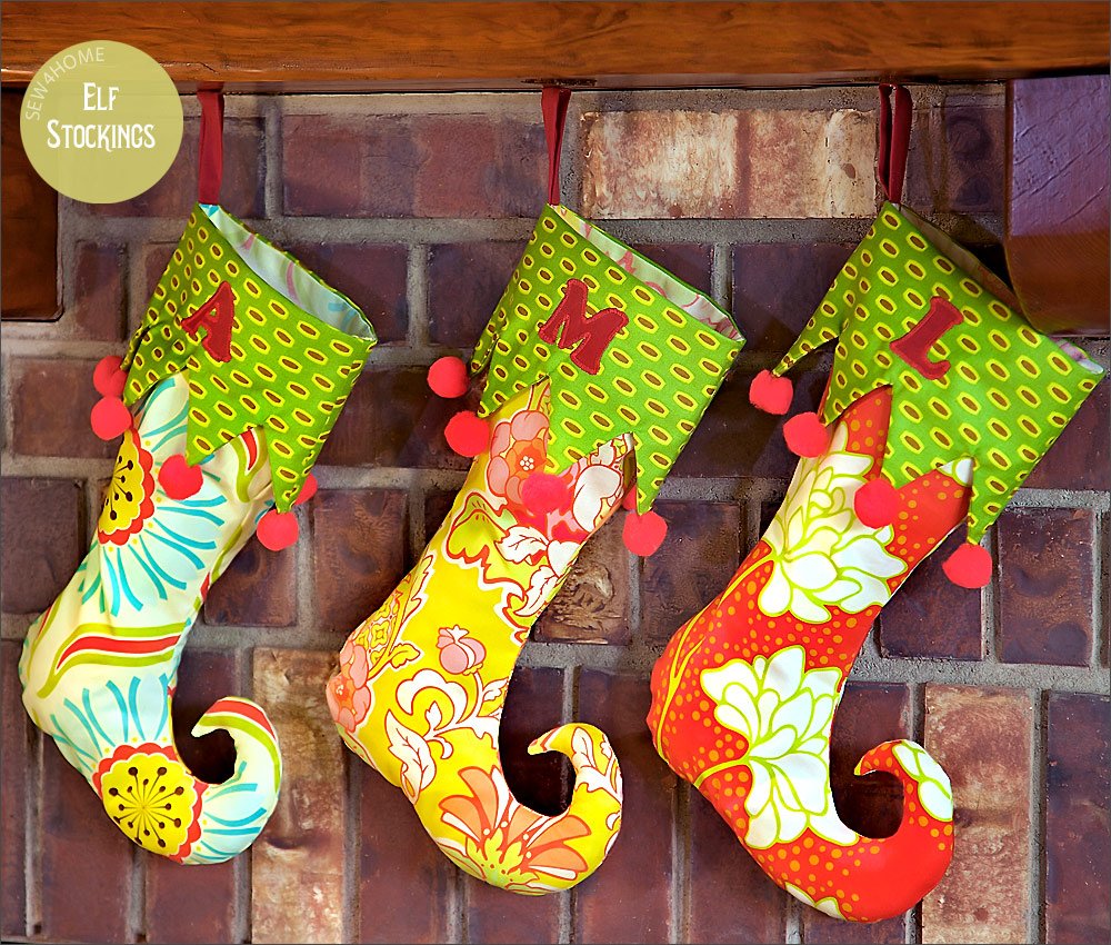 Quilt Inspiration: Free pattern day! Christmas stockings
