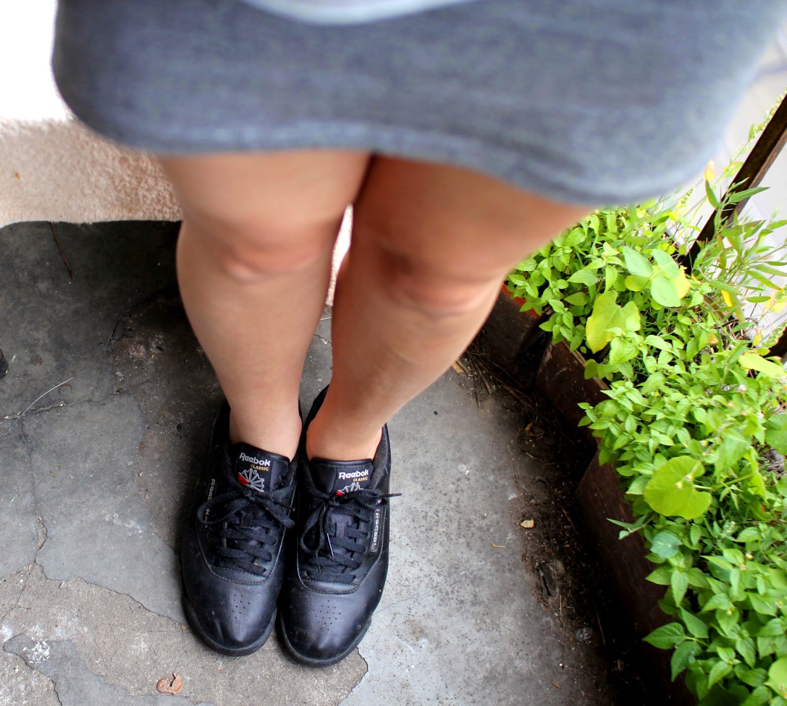 reebok princess on feet