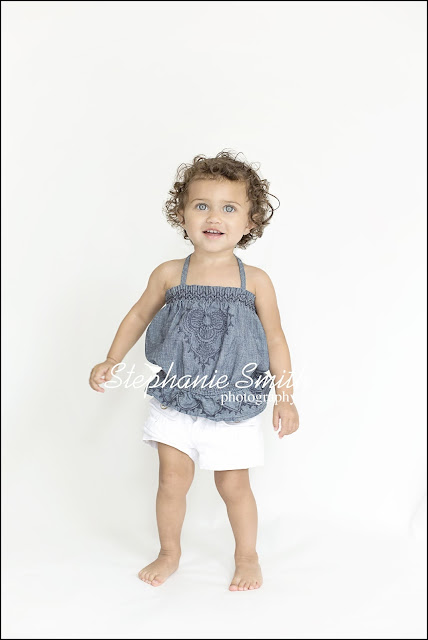 modeling career, and I was happy to have her little face in front of