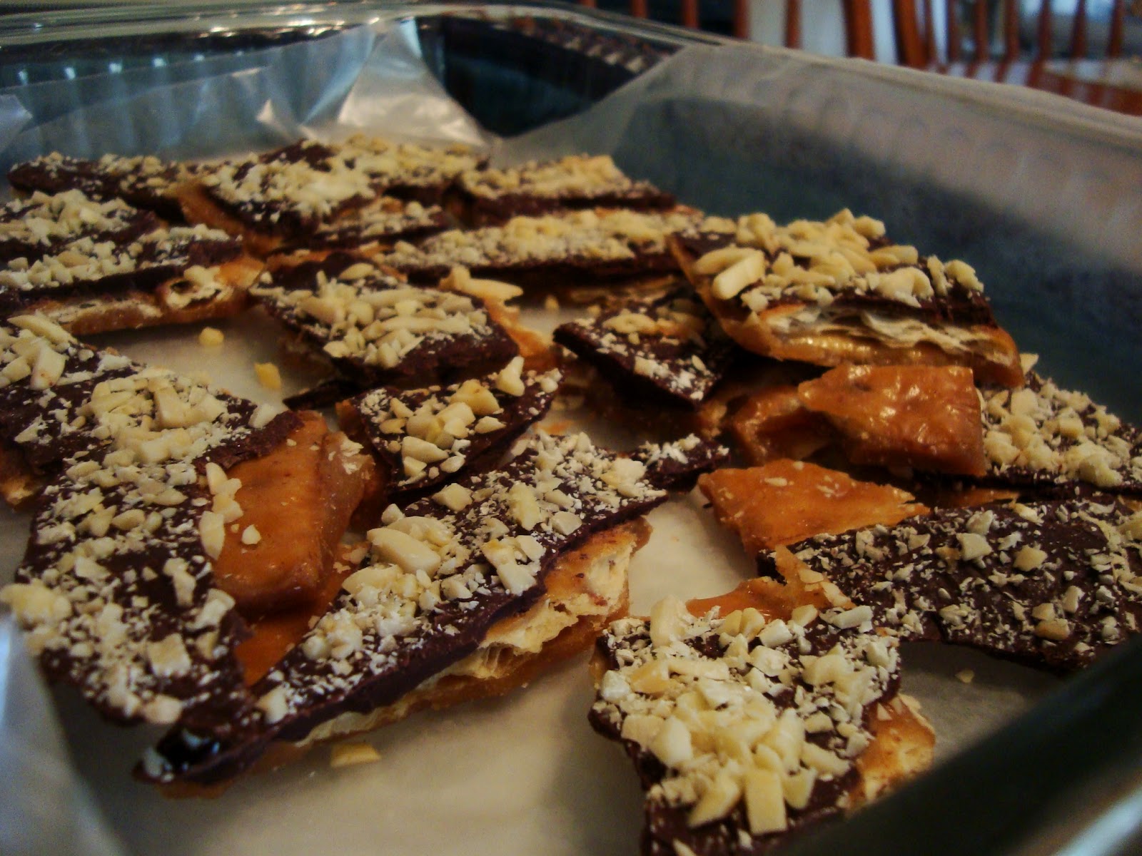 The Baking Apprentice Almond Toffee Brickle