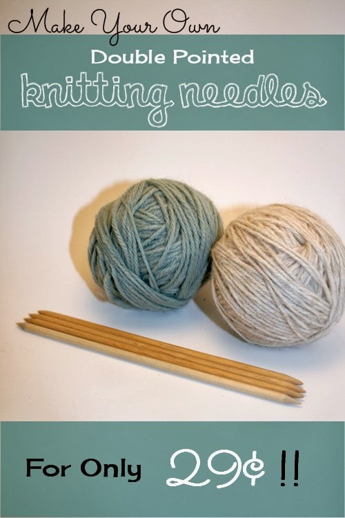 Make Your Own Set of Double Pointed Knitting Needles