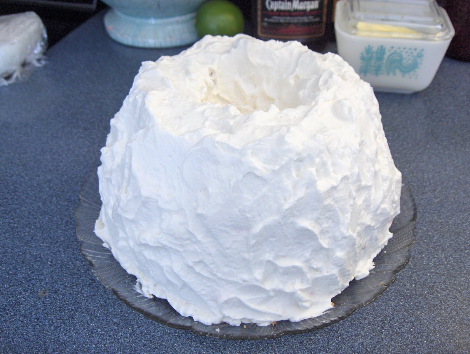 dinner at julie's Pink Lemonade Ice Cream Cake