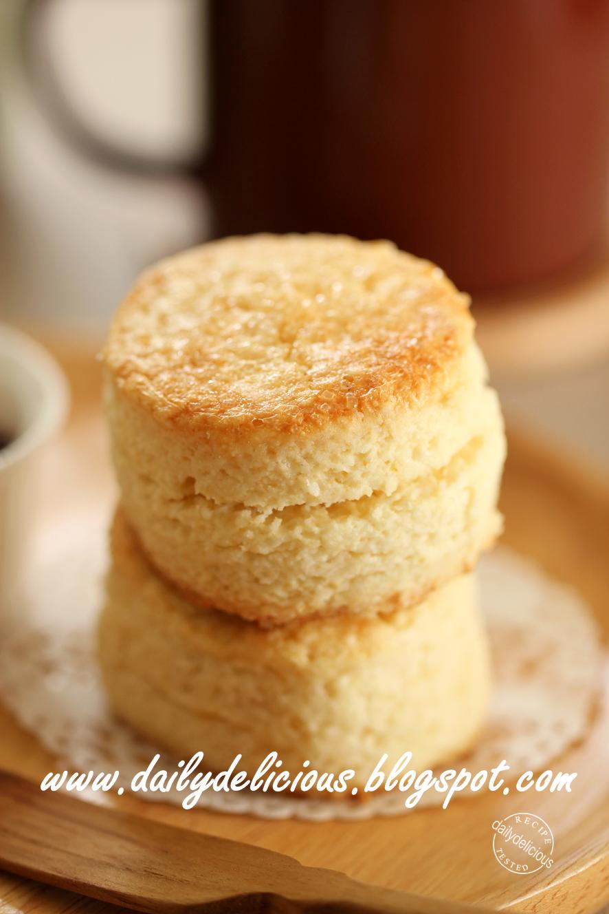 dailydelicious Your daily bake Simple cream biscuits