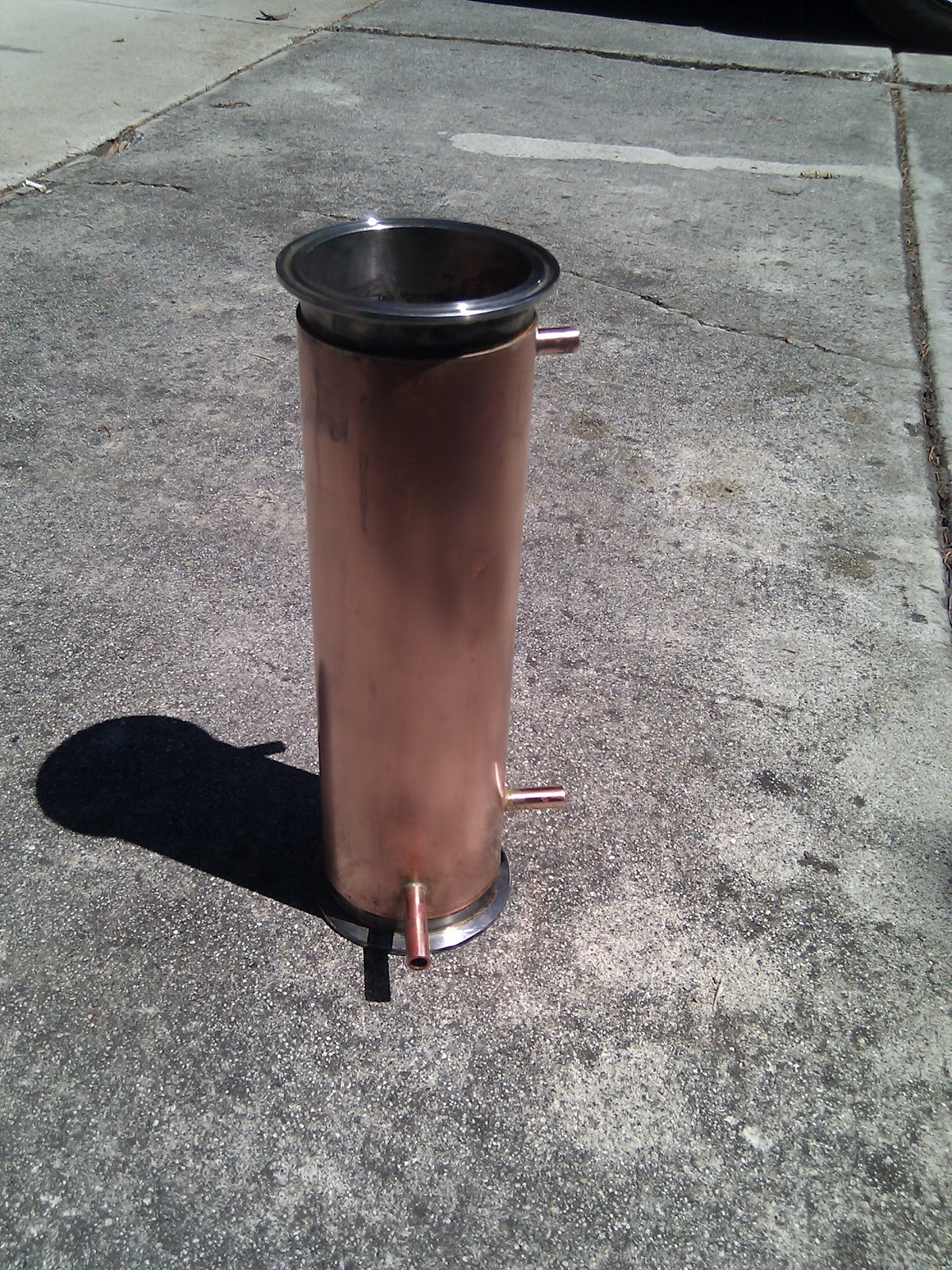 wong makes home still condenser