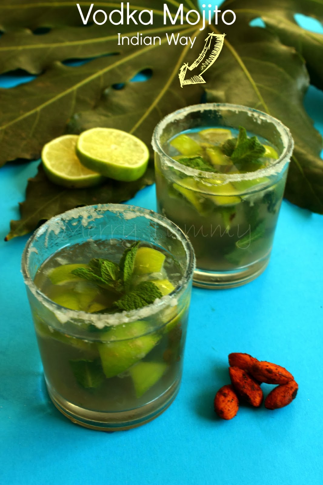 Merry Tummy Vodka Mojito, Indian Way