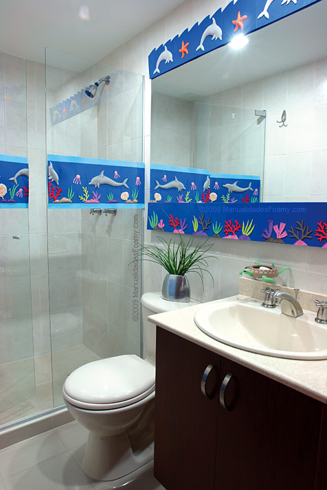 Mis manualidades y mucho mas: Baño Marino