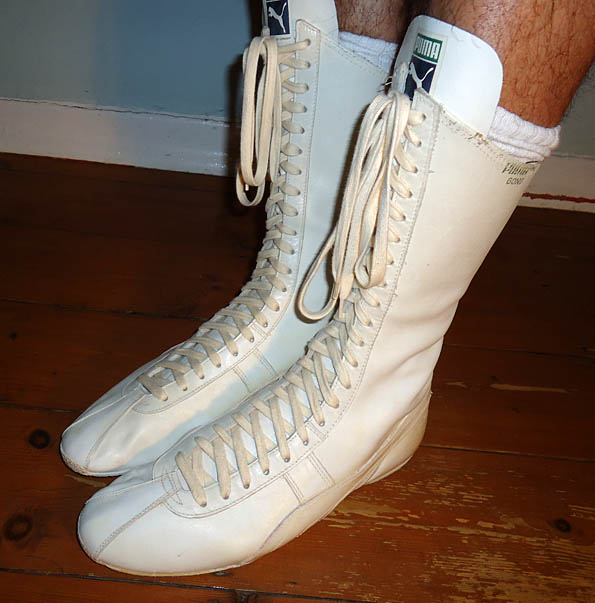 Boots160 vintage Puma Boxing Boots