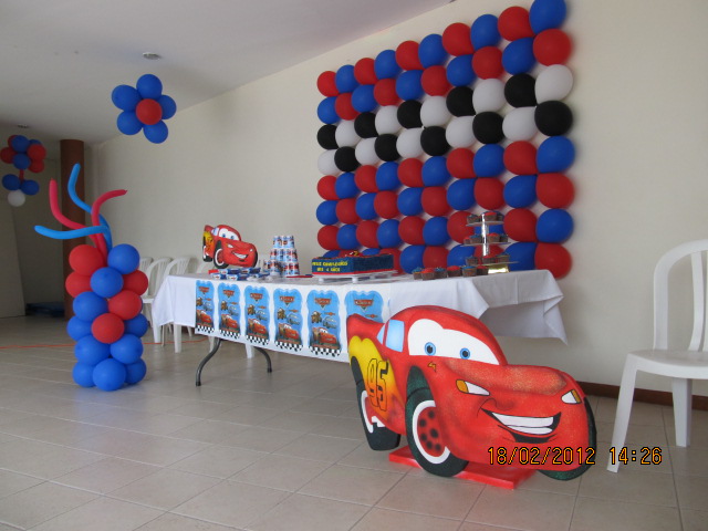 ideas de decoracion fiesta cars todo para centros de mesa muchas ideas ...