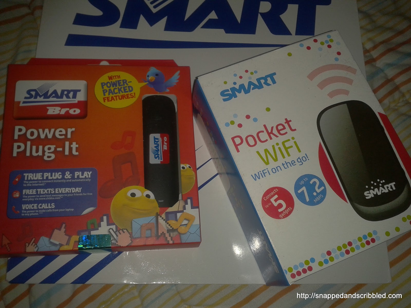 SmartBro Wifi on the Go! Snapped and Scribbled