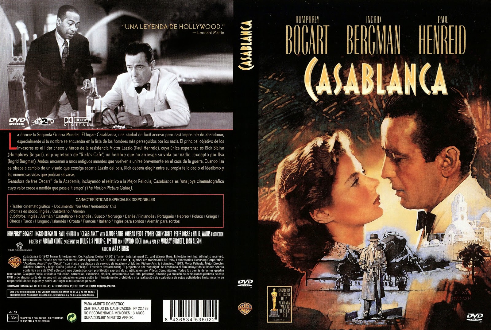formato caratula dvd