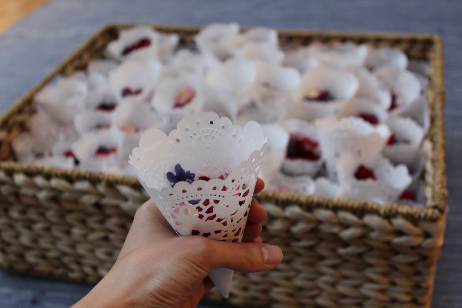 Dine at Mine How to make your own Confetti Cones