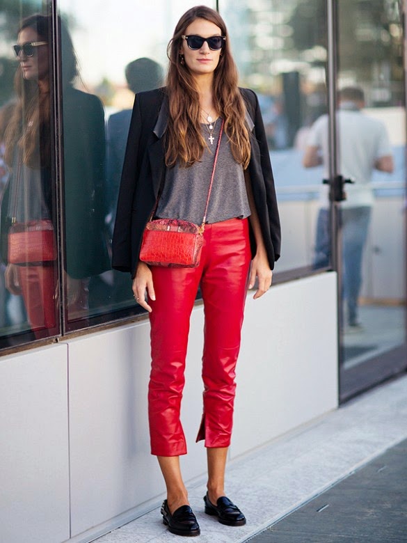 Leather Pants Street Style