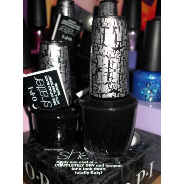 katy perry nail polish black shatter. Black Shatter - OPI Nail