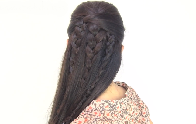 Trenza Doble Trenza Pasacinta Doble Chikas Chic YouTube - Peinados De Trenzas Nuevas