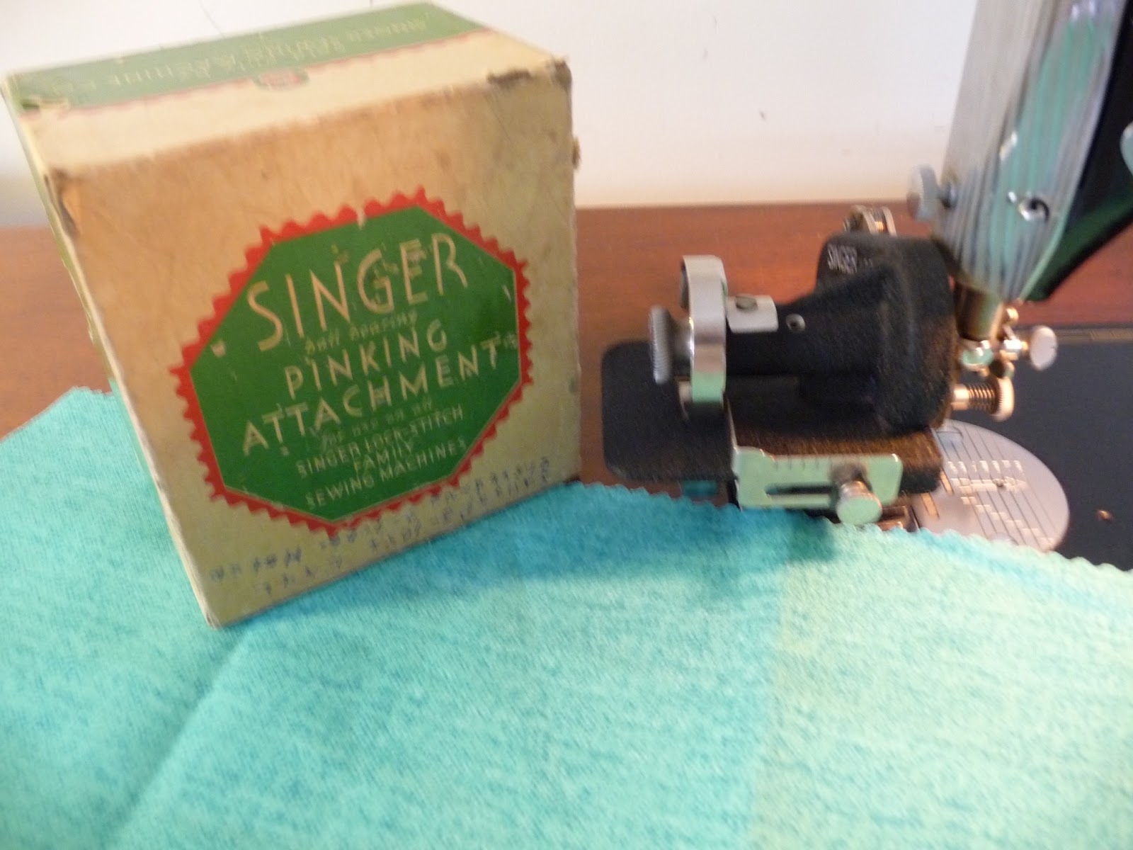 Running Stitches Teaching Little Girls to Sew, Singer Pinking