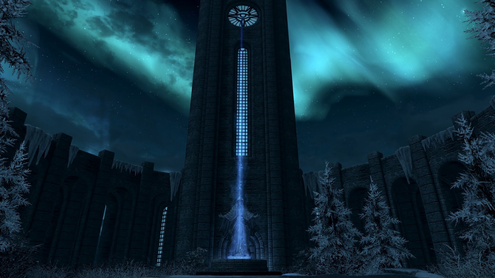 Hi.Def.Walls Skyrim Winterhold Mage's College