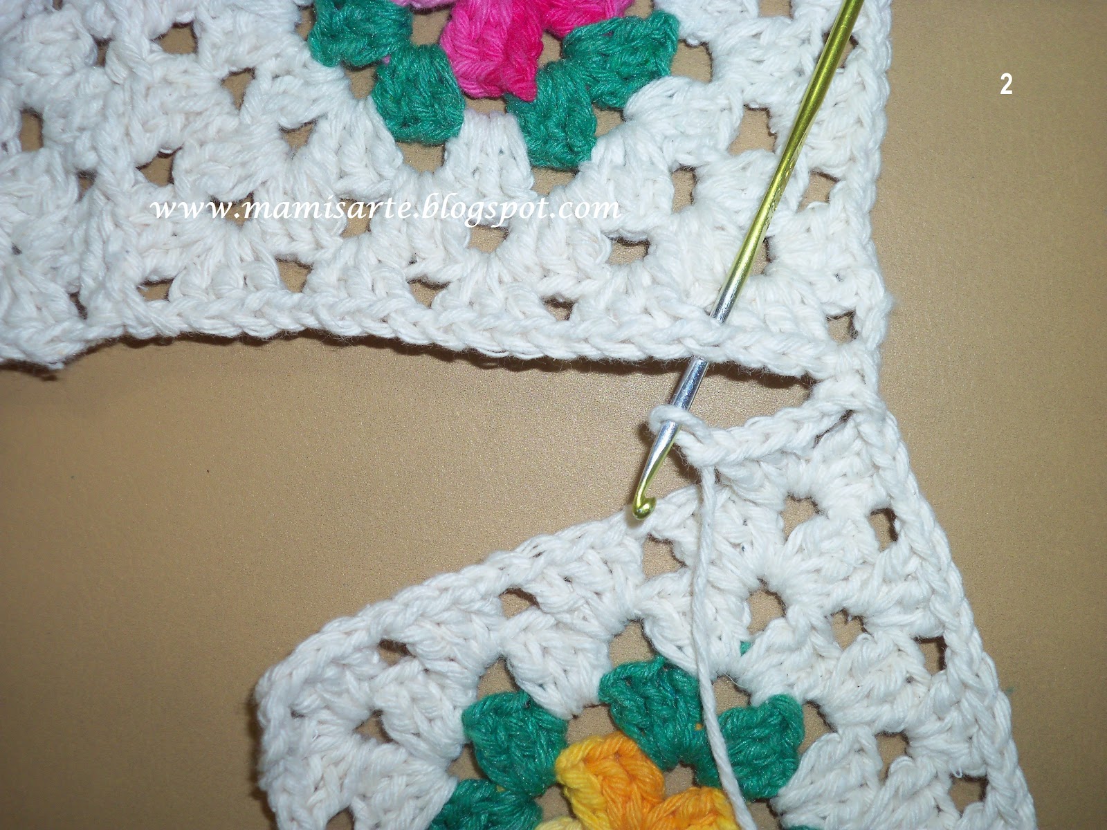 Crochet et Tricot da Mamis: Tapete Xadrez em Crochet - Receita