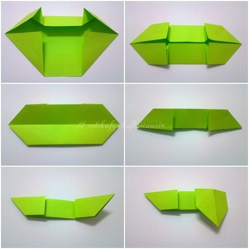 Cara Cara Buat Origami Bentuk Love Dengan Duit Kertas