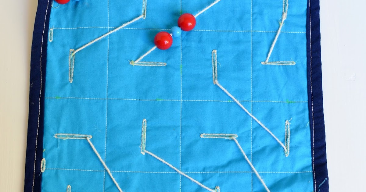 Bead Maze Quiet Page Tutorial Sisters, What!
