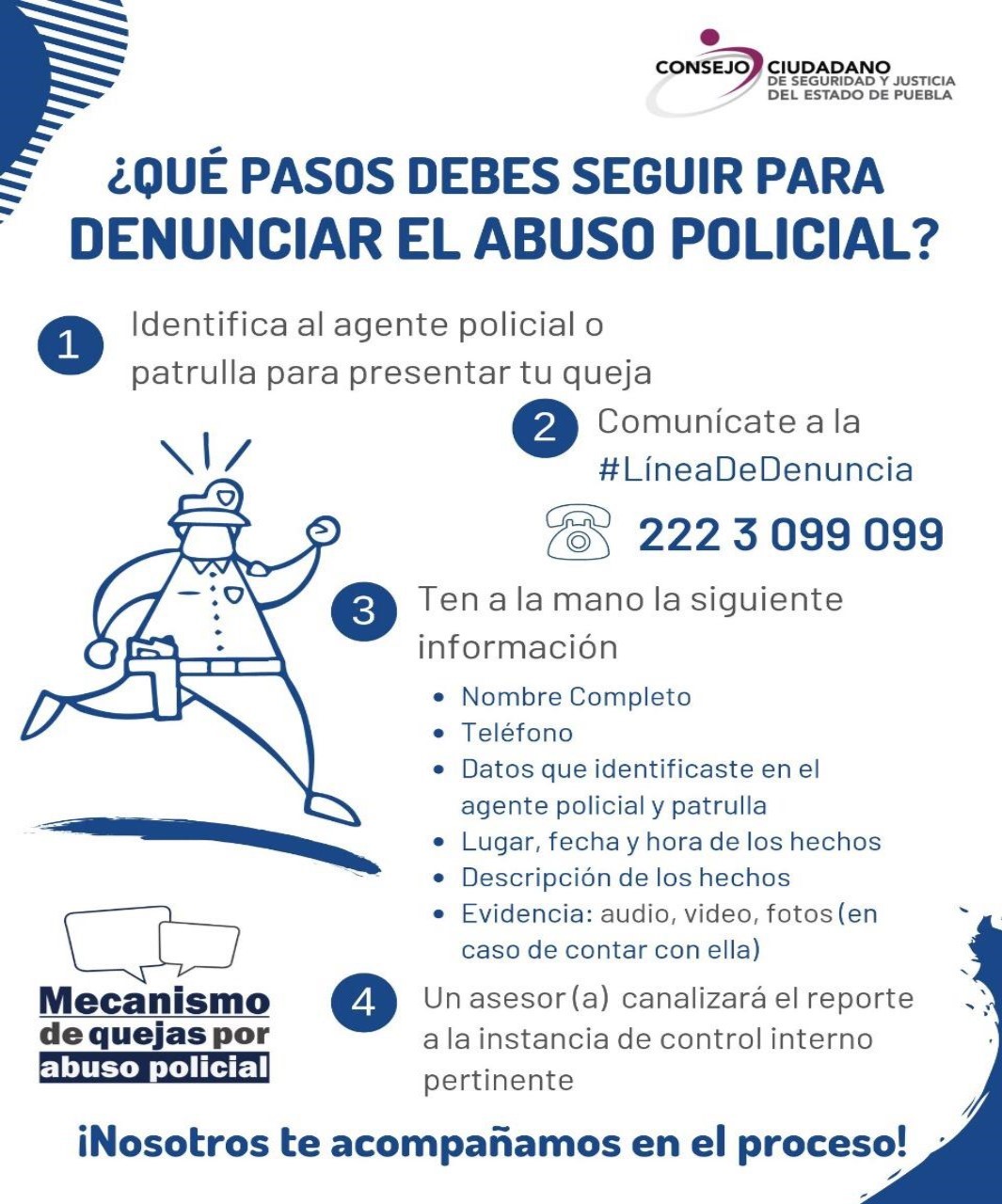 COMO DENUNCIAR EL ABUSO POLICIAL