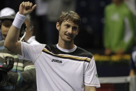 JC FerreroEquelite Tennis Academy Spain JC Ferrero is getting ready