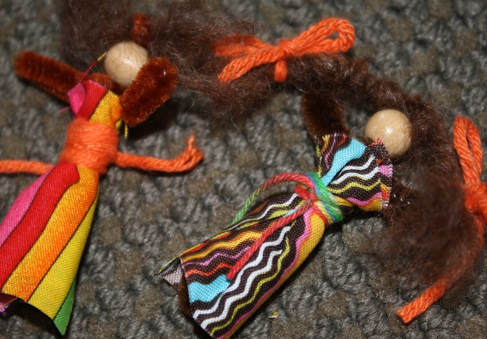 Guatemalan Worry Dolls Lesson and Art Project