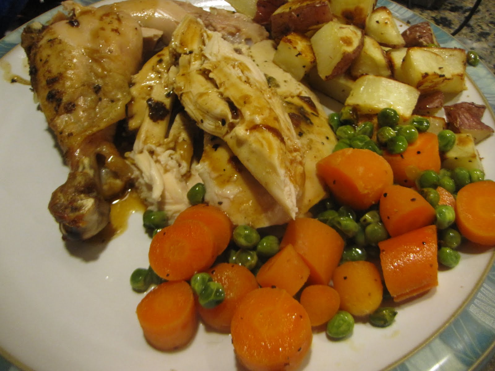 5 Bowls of Soup Classic Roast Chicken with Julienne Glazed Carrots and